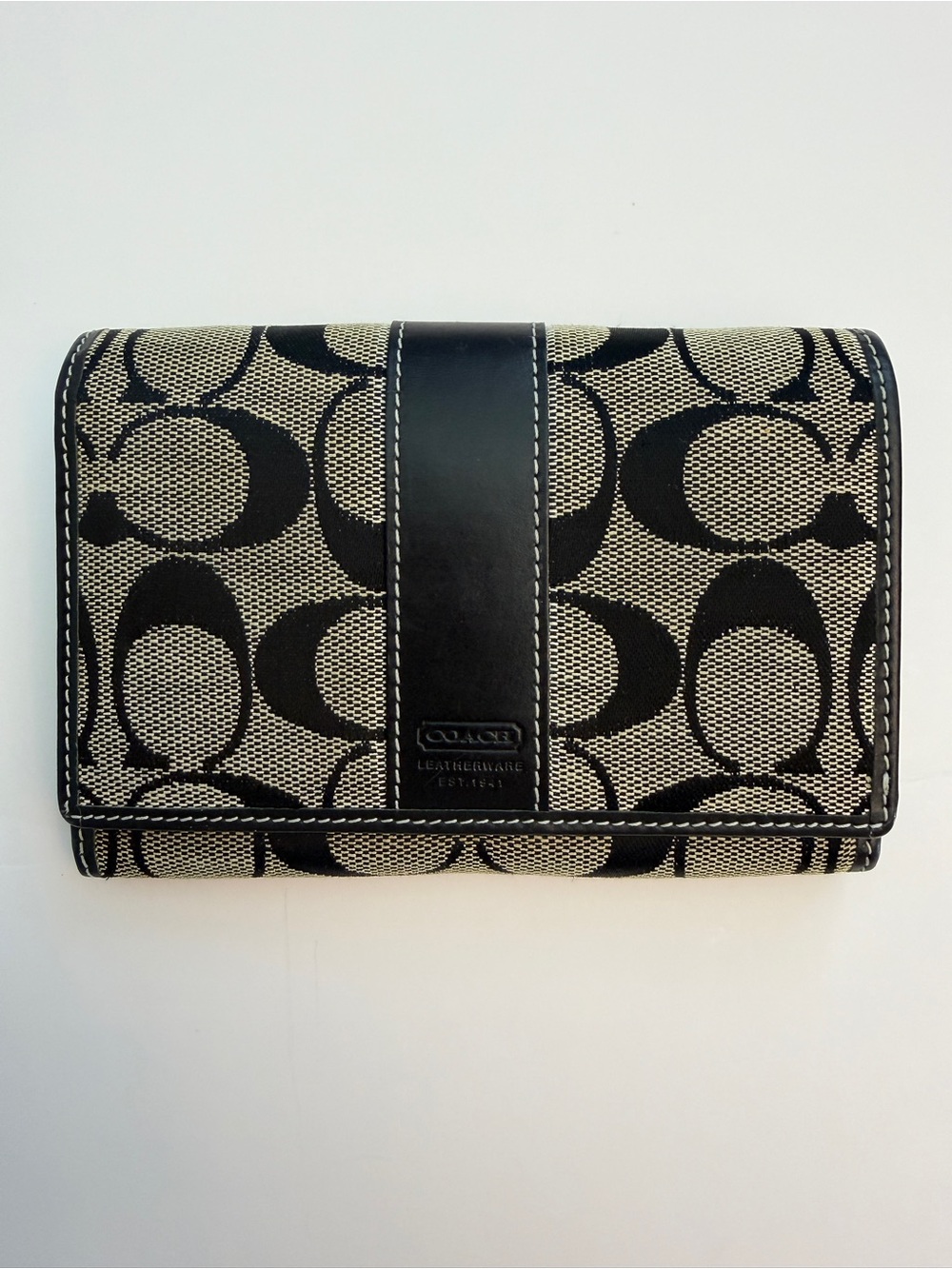 Coach Y2K Signature Canvas Trifold Wallet